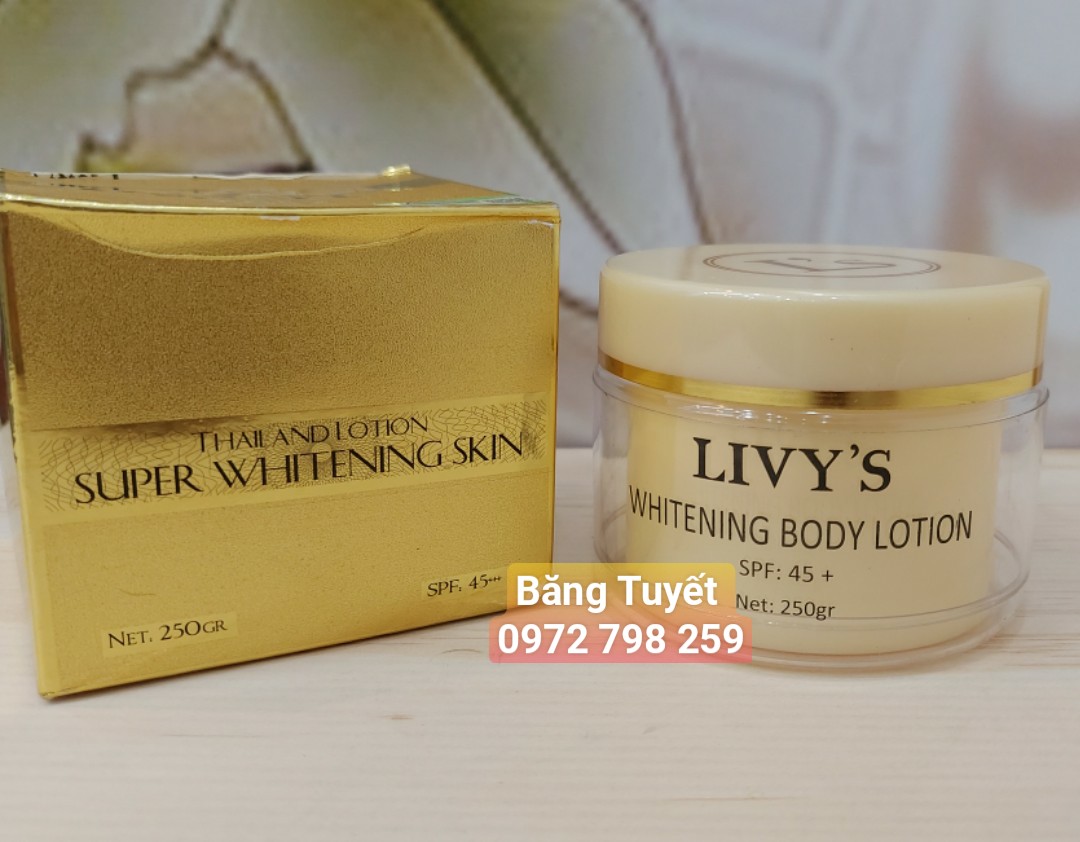 Kem Dưỡng Body Thái Lan Livy's Whitening Lotion