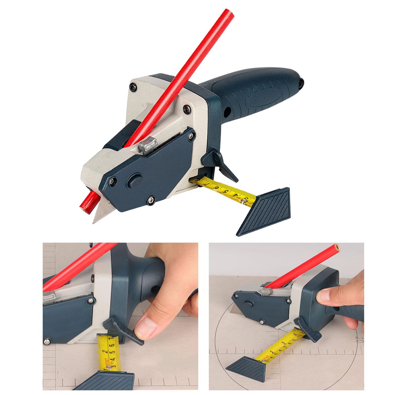 Manual Gypsum Board Cutter Scriber Hand Tool Mark Wood for Woodworking Home
