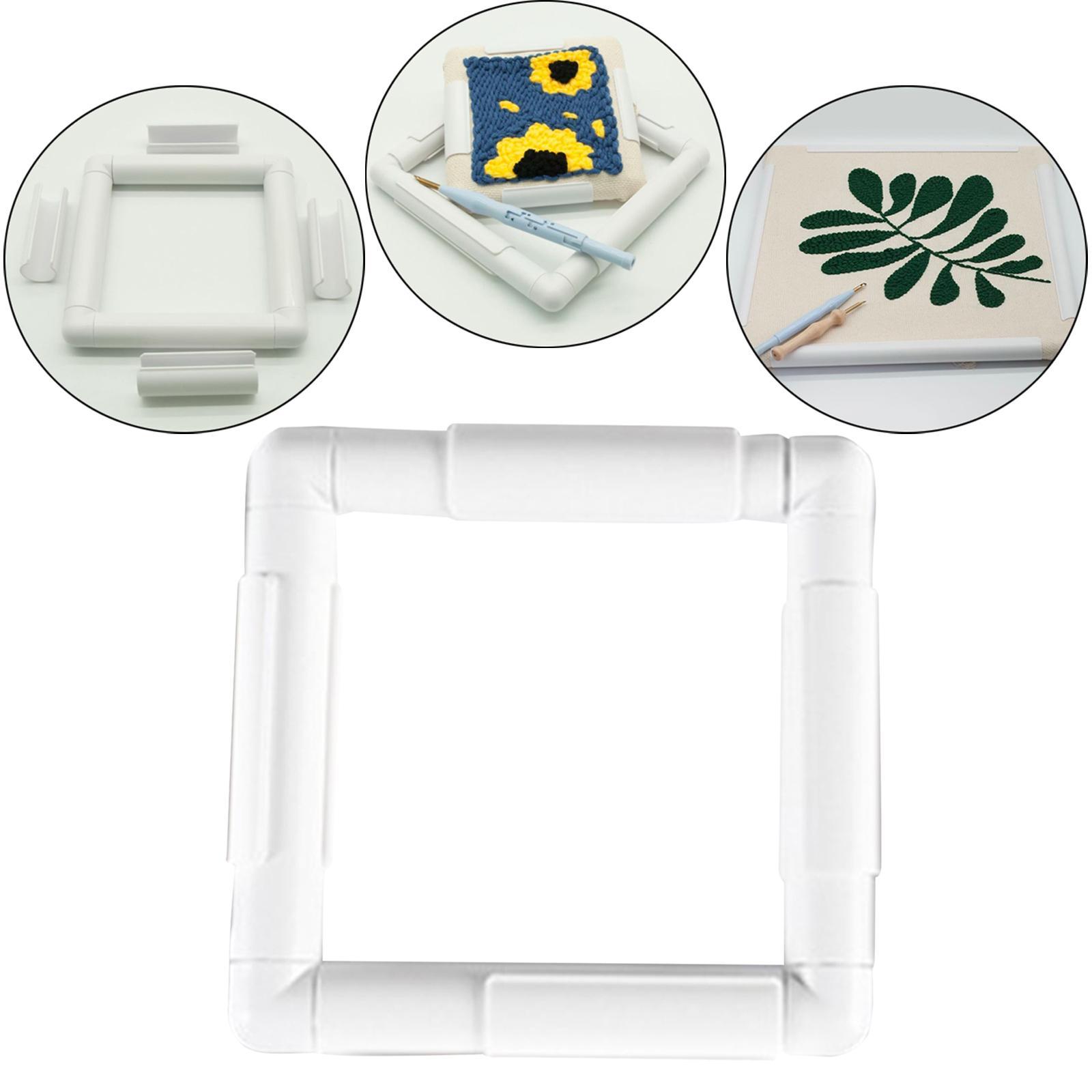 Square Shape Embroidery Frame Sewing Tools Cross Stitch Craft DIY