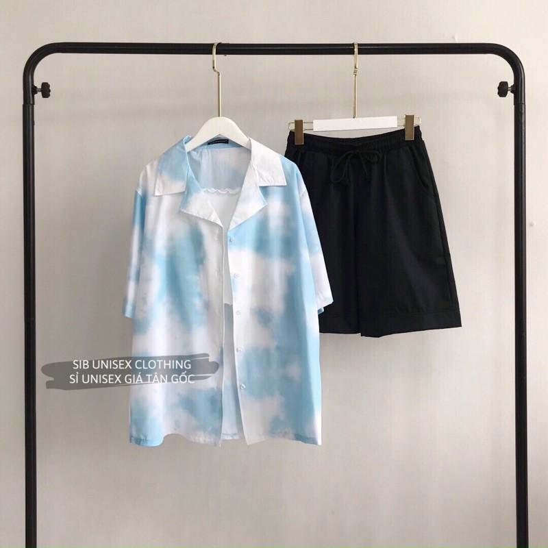 Quần short nam nữ SIB Clothing chất kaki unisex ống rộng SIB022