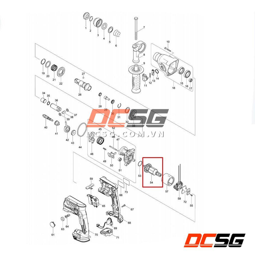 Rô to máy máy khoan bê tông DHR163/DHR165 Makita 619334-6 | DCSG