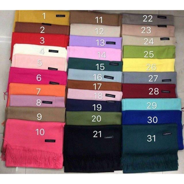 Combo 2 khăn #Cashmere đẹp chuẩn 110k