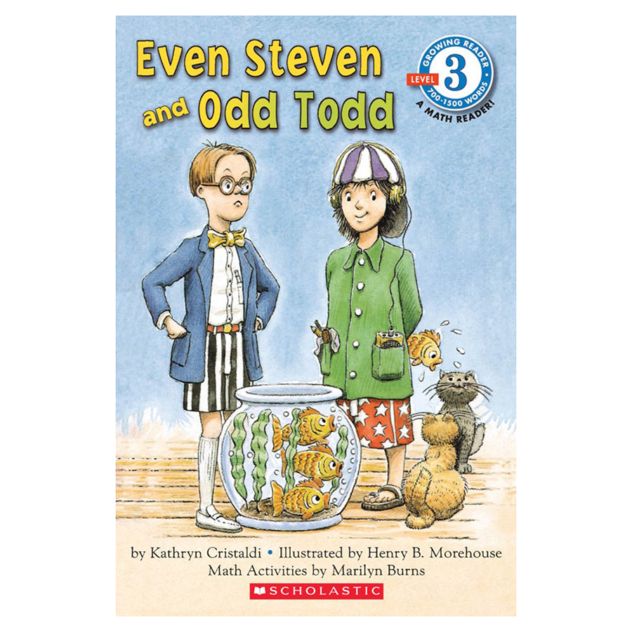 Scholastic Reader Level 3: Even Steven And Odd Todd