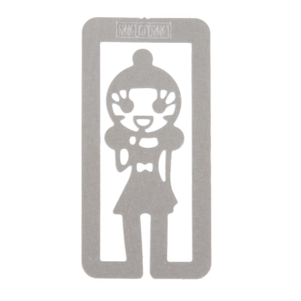 20Pcs Bookmarks Metal Cute Bookmark Book Mark Stationery Office Accessories