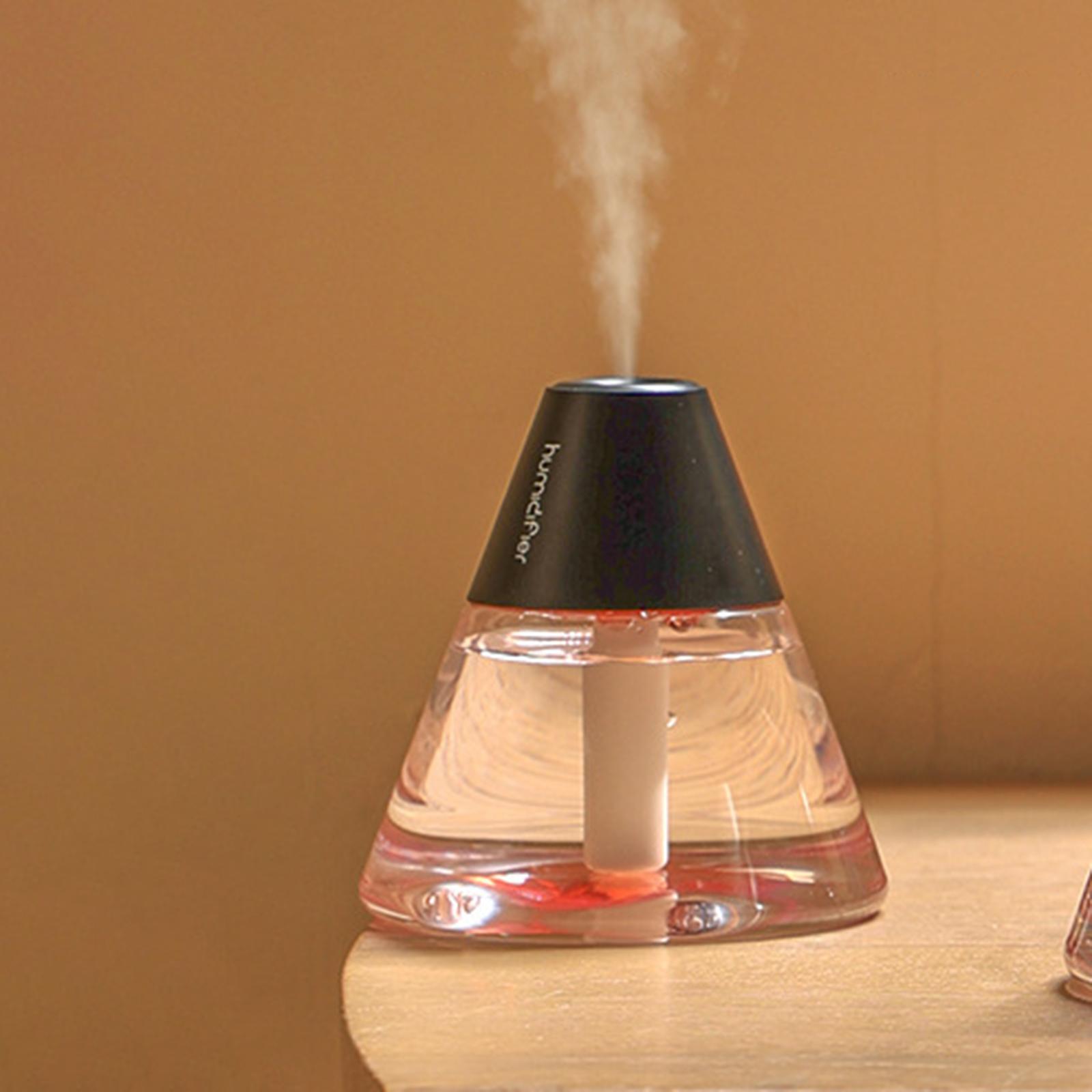 Portable Mist Humidifier, with Night Light Quiet with 2 Mist Modes Personal Mist Spray 260ml USB for Office Bedside Dorm Car Bedroom