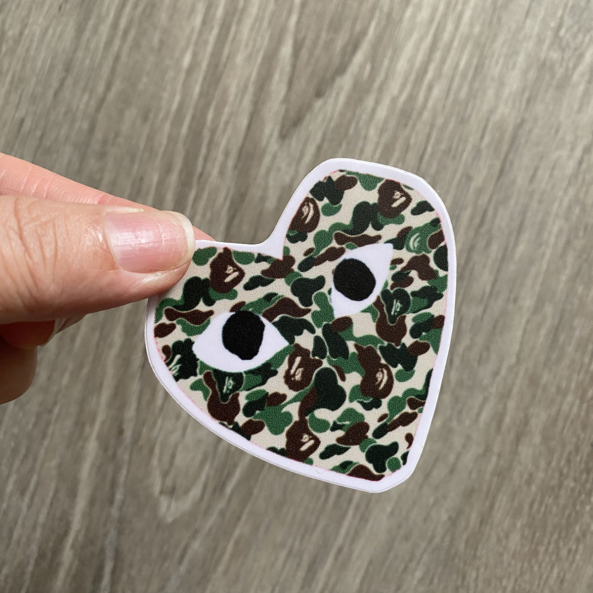 Sticker CAMO Rằn Ri Army- Dán Trang Trí - Chất Liệu PVC Cán Màng Chất Lượng Cao Chống Nước, Chống Nắng, Không Bong Tróc Phai Màu