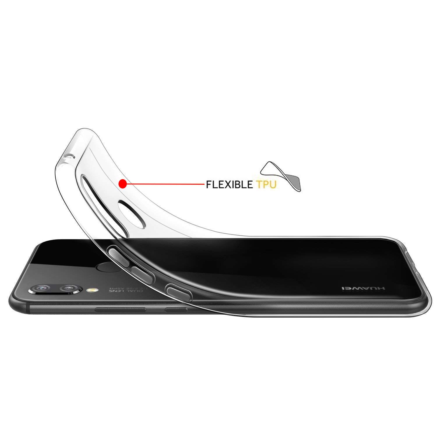 Ốp Dẻo Trong Suốt Dành Cho Honor 8X
