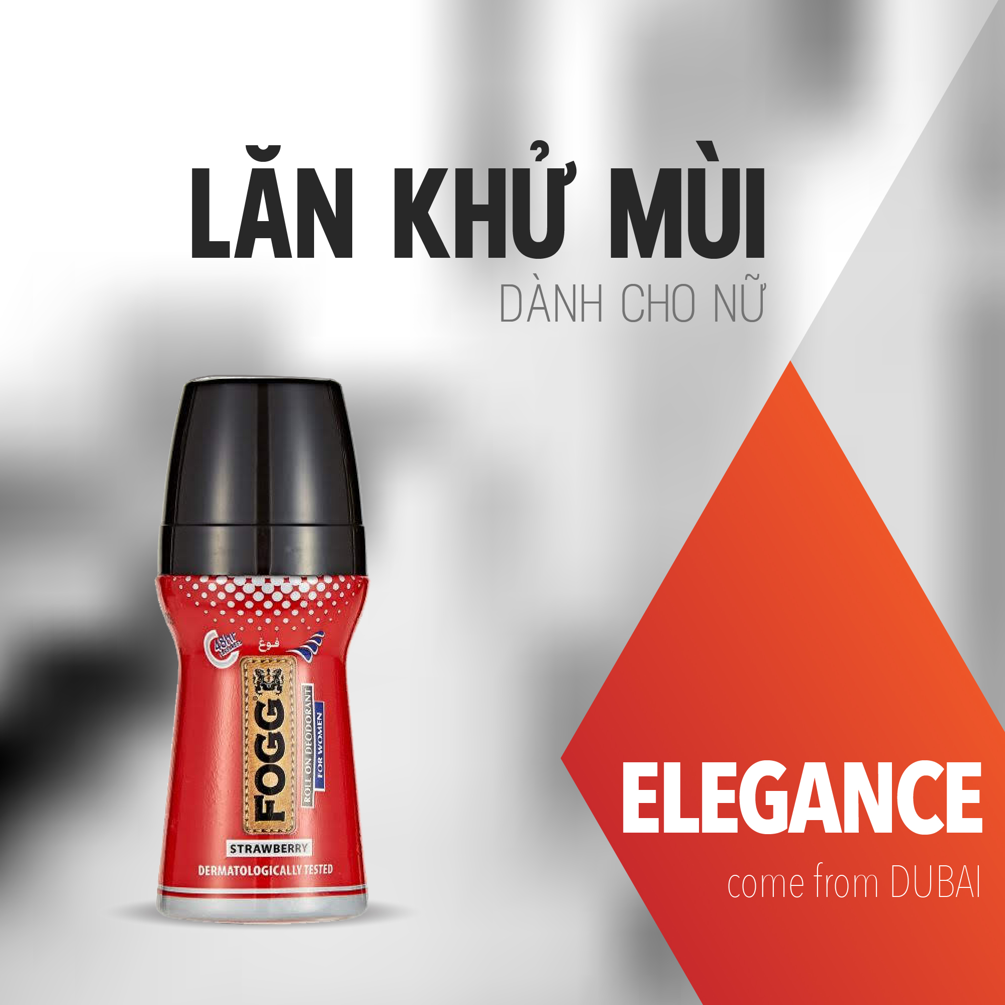 Lăn khử mùi FOGG 50ml Elegance,Lăn khử mùi nước hoa nữ,Lăn khử mùi nữ,Lăn khử mùi lưu hương 48h,Lăn thơm nách,Lăn khử mùi cơ thể,Lăn khử mùi chính hãng,Lăn khử mùi lưu hương lâu,Lăn khử mùi không gây ố,Lăn khử mùi hôi nách