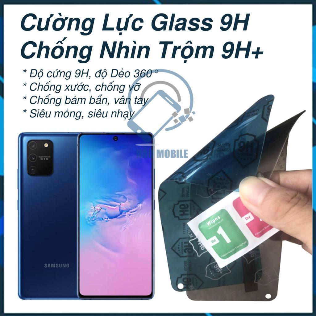 Dán cường lực sam sung A91 dán dẻo nano 9H, Chống trộm 9H+, chịu lực tốt nhất hiện nay