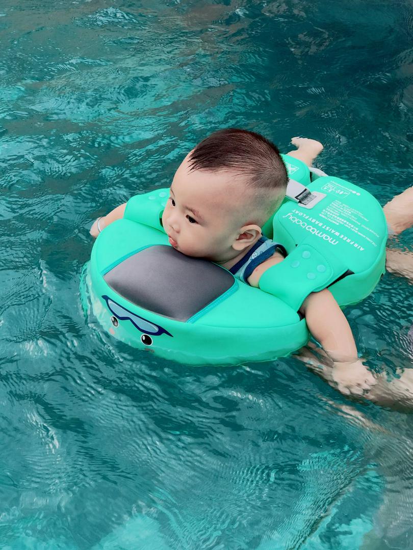 Phao bơi không cần bơm hơi cho bé 8 tháng đến 4 tuổi