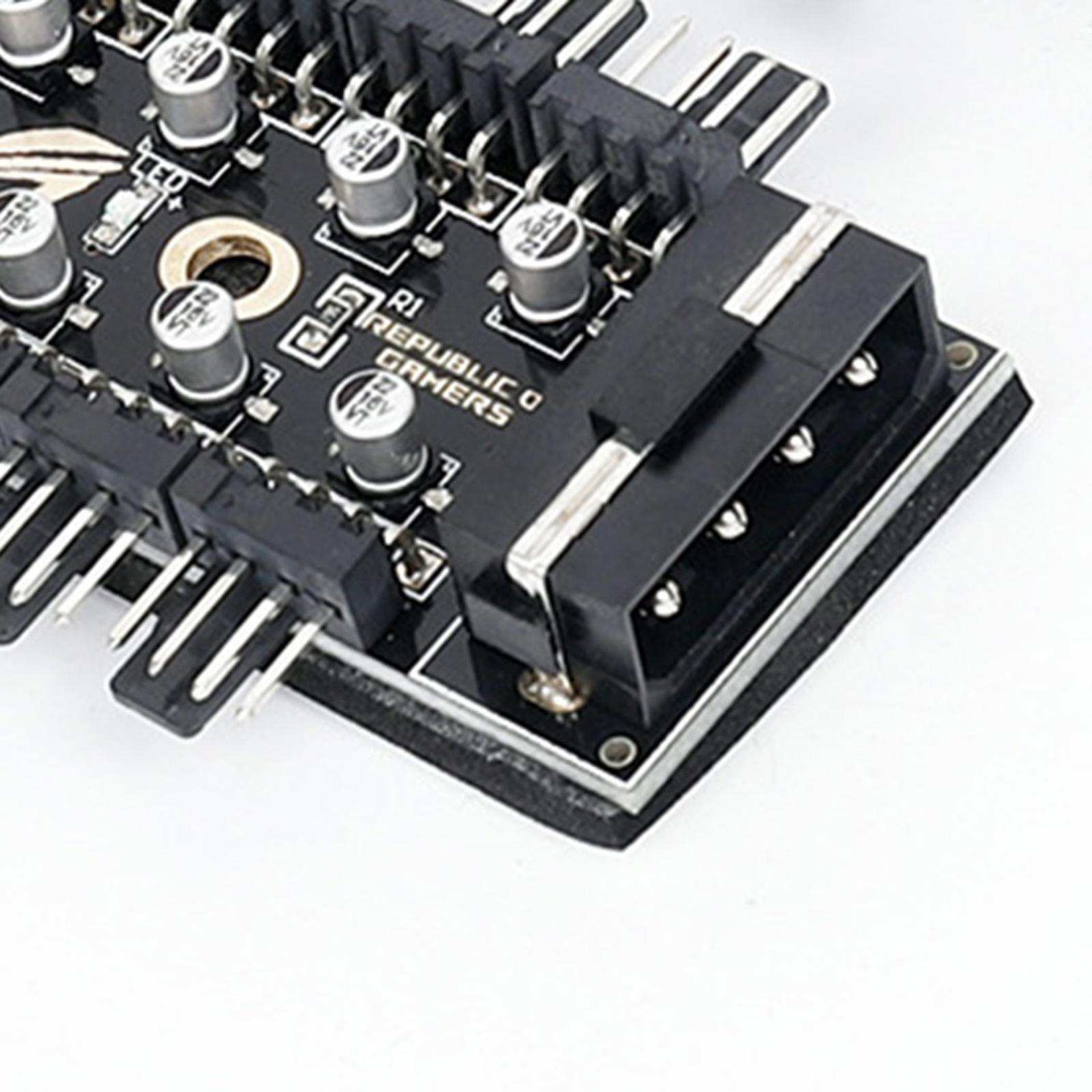 1 to 10 pin PWM Extension Socket 12V 4D interface
