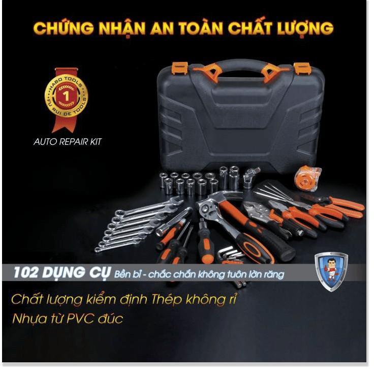 Bộ Dụng Cụ Sửa Chữa 102 Chi Tiết - Vận Chuyển Miễn Phí Toàn Quốc