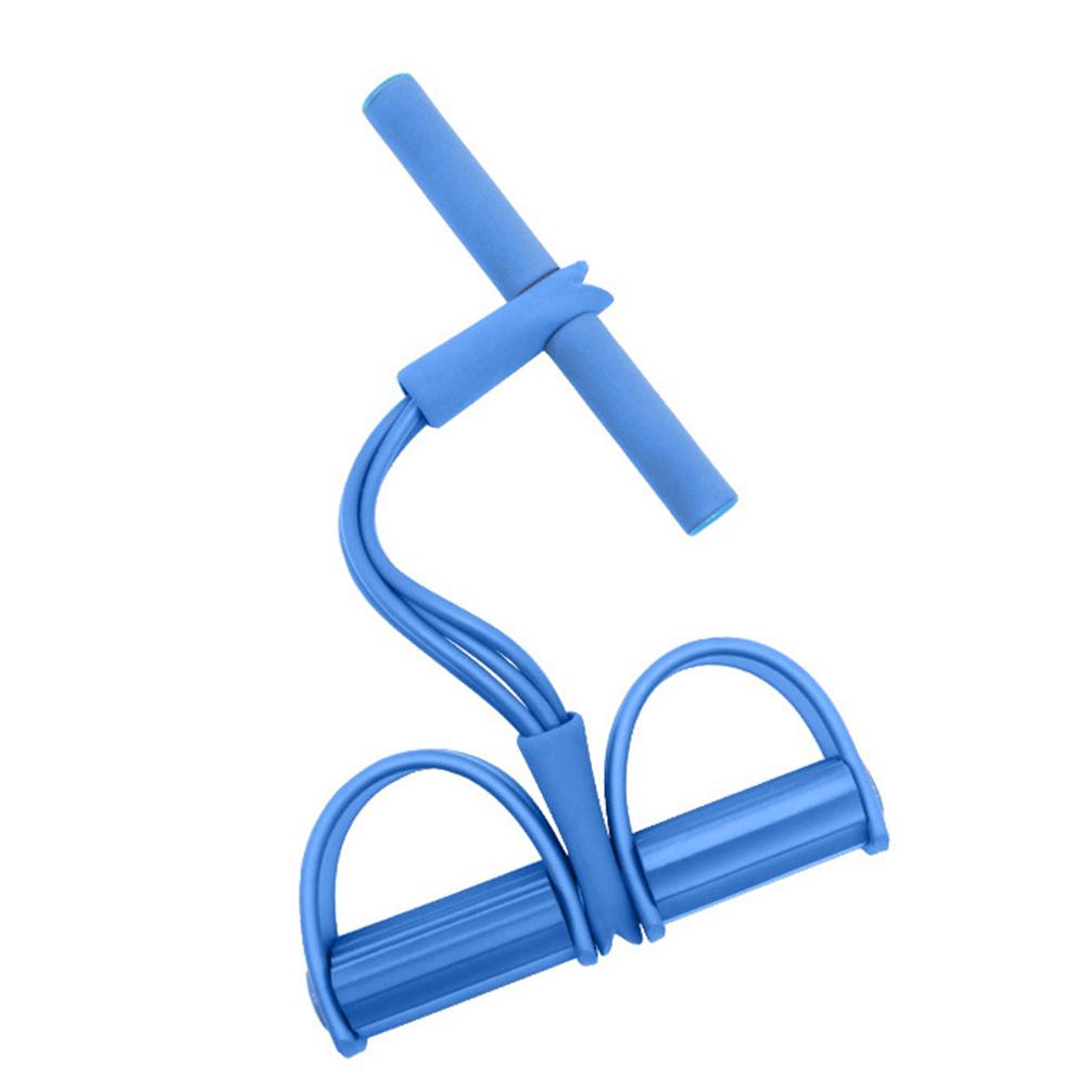 Dây kéo bàn chân 4 sợi, Dây kéo đa năng Dây tập thể dục đa năng cho phòng tập thể dục Yoga tại nhà