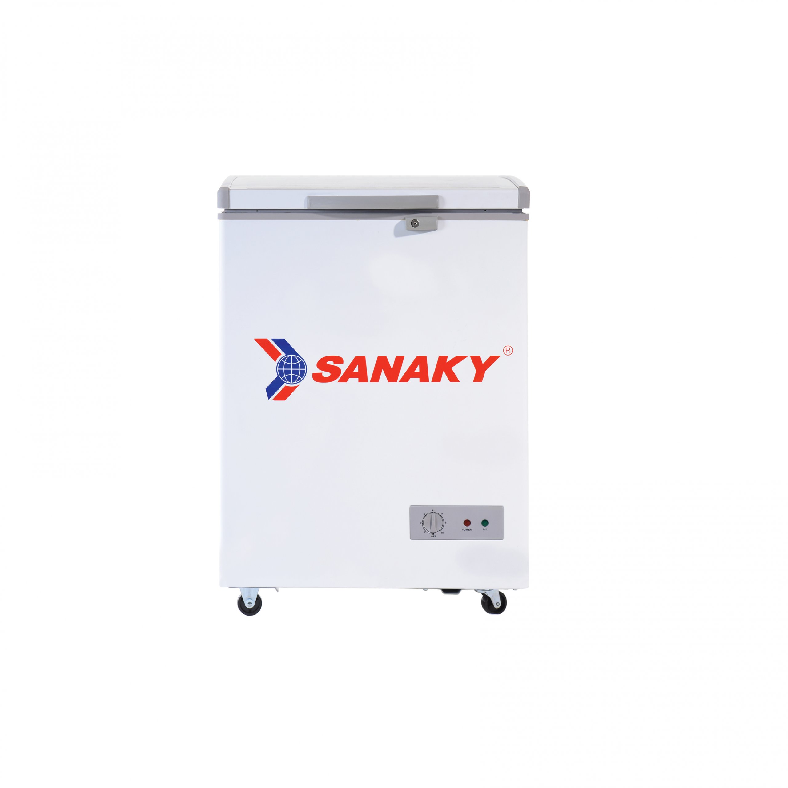 TỦ ĐÔNG MINI SANAKY 100 LÍT VH-150HY2 NHÔM - HÀNG CHÍNH HÃNG - CHỈ GIAO HCM
