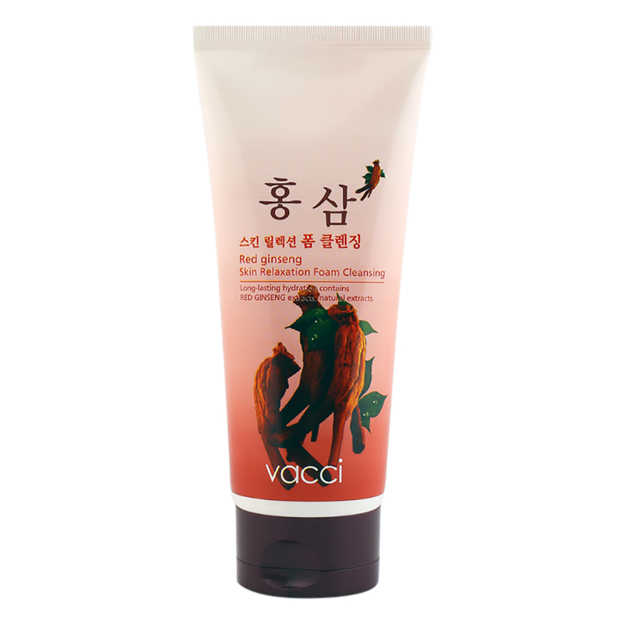 Sữa Rửa Mặt Tinh Chất Nhân Sâm VACCI (180ml)