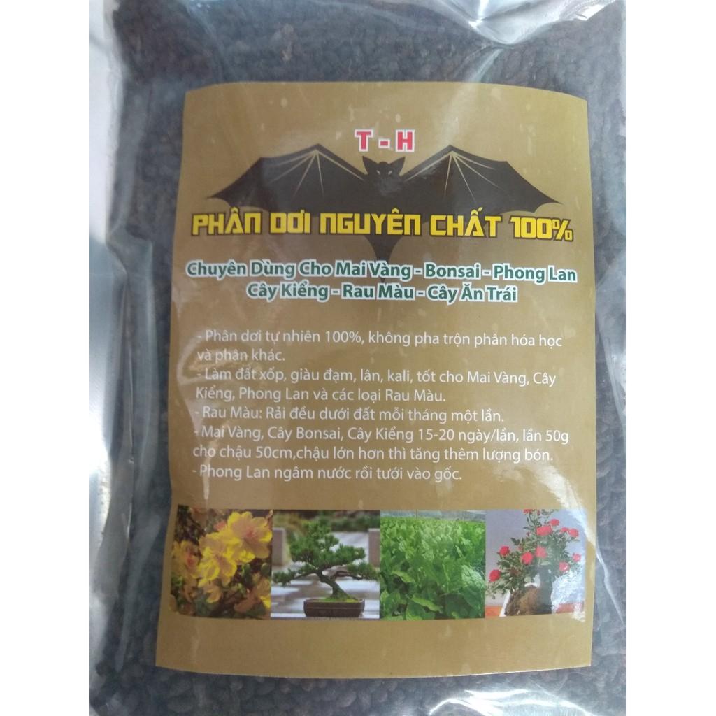 Phân dơi viên nguyên chất dùng cho phong lan, cây kiểng - gói 150 gram