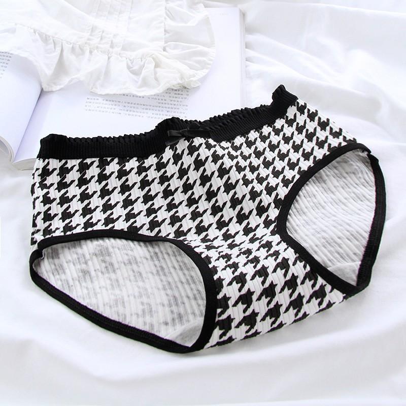 Quần Lót Nữ Cotton Chất Đẹp Black And White