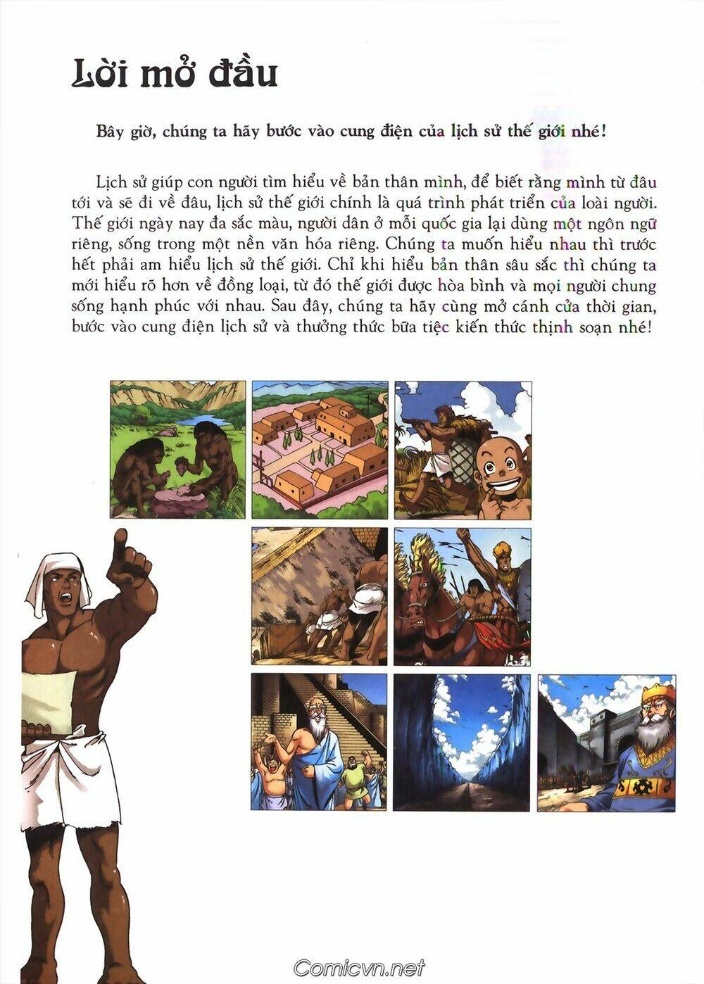 lược sử thế giới bằng tranh chapter 1 5