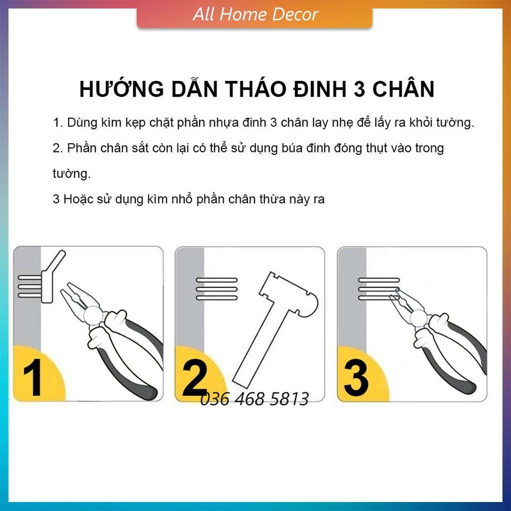 Đinh 3 chân treo khung ảnh Alpha, đinh treo ảnh loại nhỏ