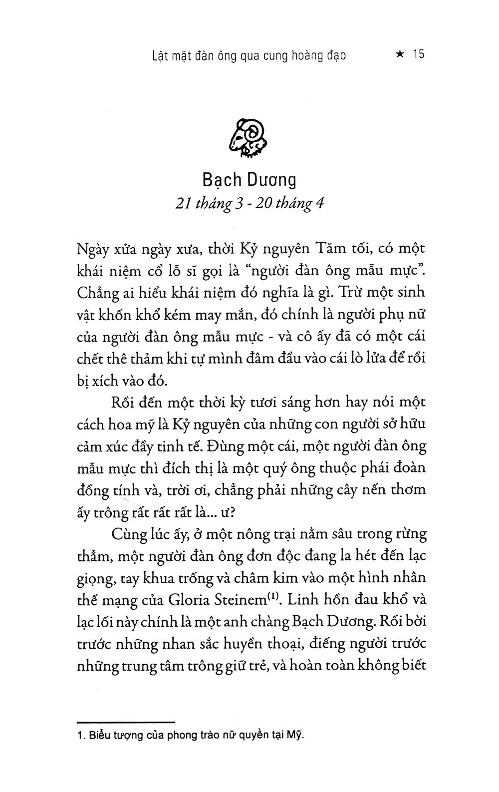 Sách Lật Mặt Đàn Ông Qua Cung Hoàng Đạo