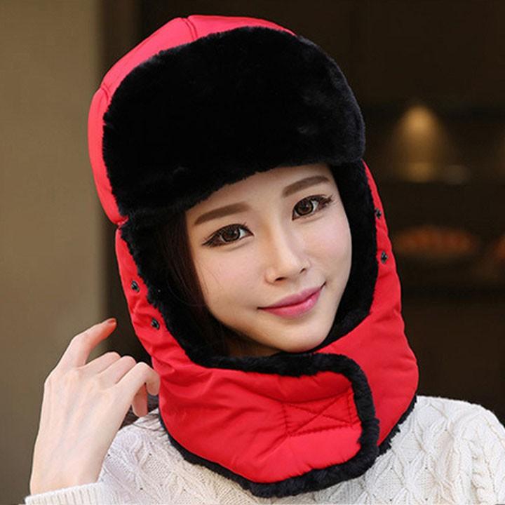 Mũ Lông Mùa Đông Siêu Ấm M9539