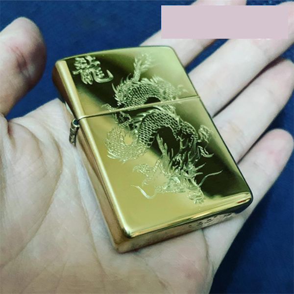 Bật Lửa ZIPPO BRASS RỒNG 64 – ZIPPO R64