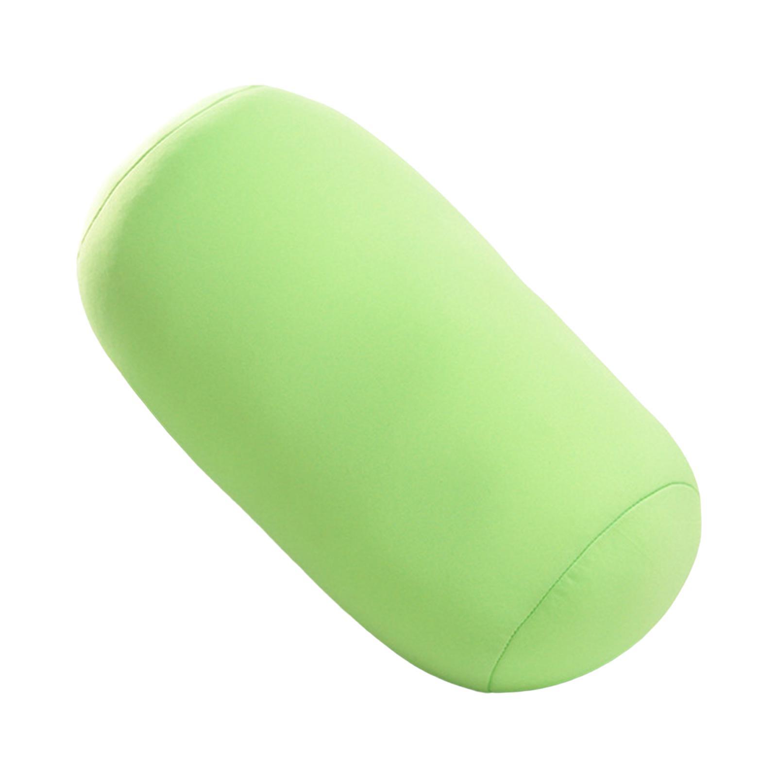 Microbead Pillow Head, Neck, Back Support Pillow for Plane Home Yoga