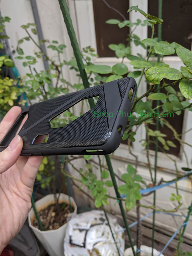 Ốp lưng dành cho Rog Phone 7 - Rog Phone 7 Pro đen chống sốc