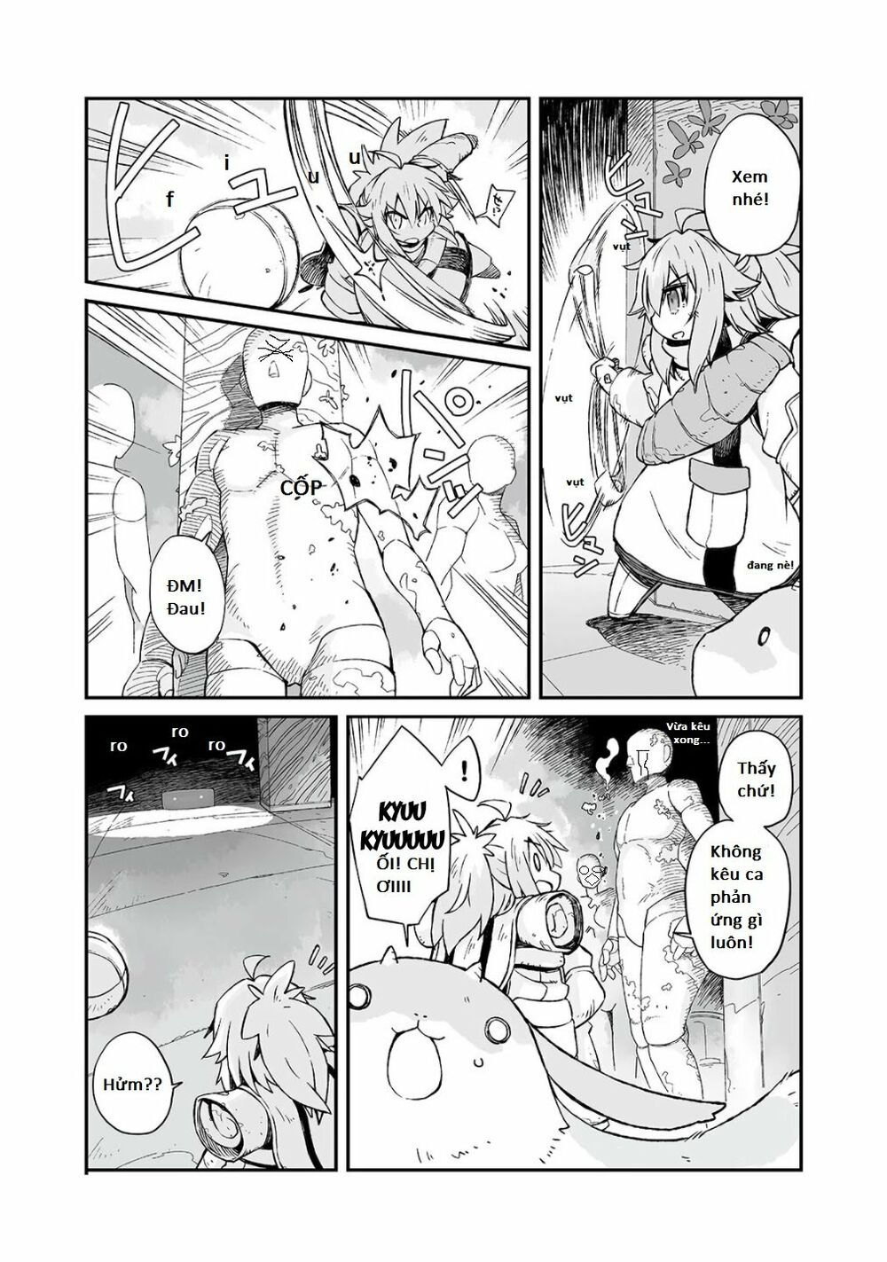 ngay cả khi hậu tận thế, thật hạnh phúc vẫn còn được sống... chapter 5 5