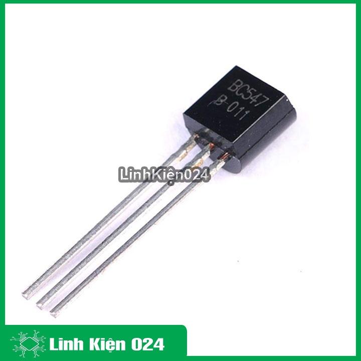 Transistor BC547 TO-92 50V 0.1A NPN