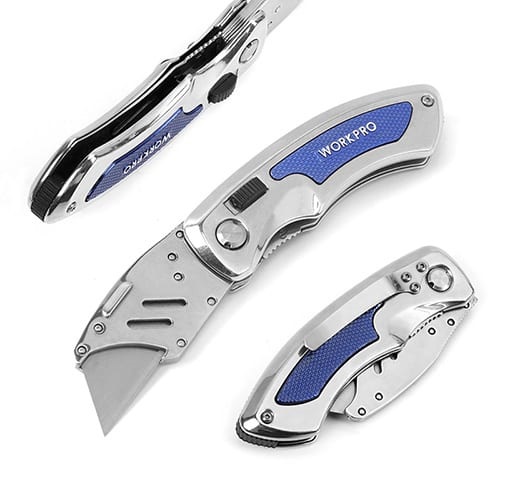 Workpro-Dao Gấp Gọn Tiện Ích, Thay Lưỡi Nhanh W011010