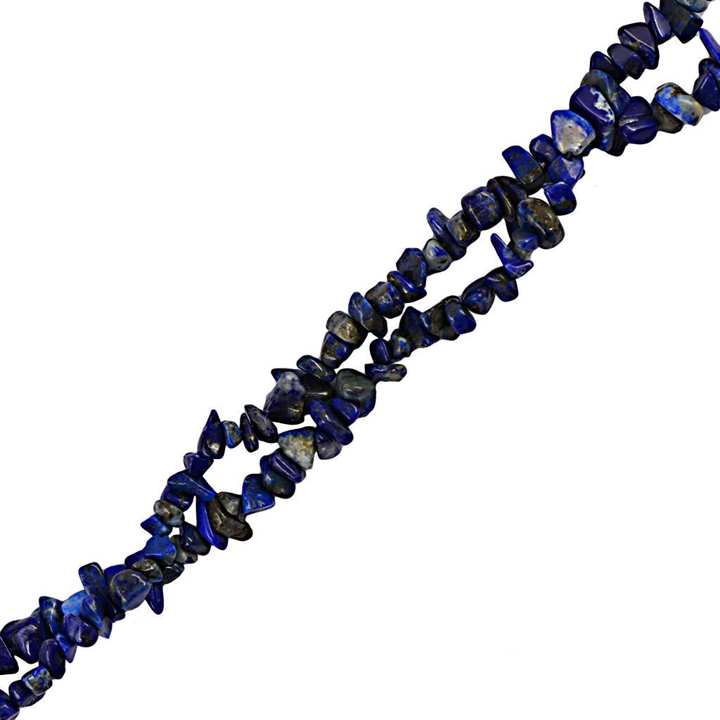 35''/Strand 4-9mm Lapis Lazuli Chip Gemstone Loose Beads Approx 290-300 Beads