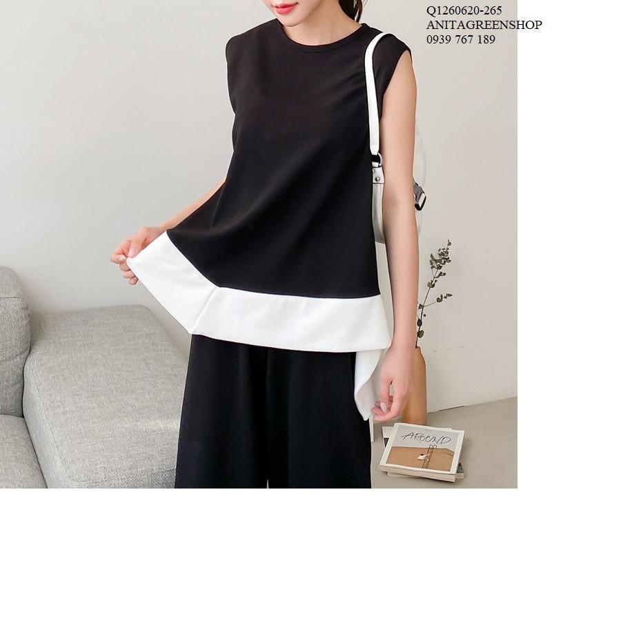 Q1260620 ÁO KIỂU NỮ KHÔNG TAY