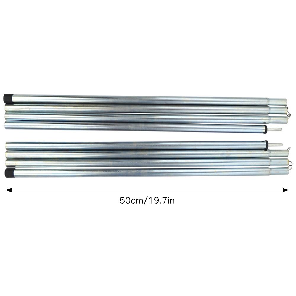 Cột dựng lều bằng sắt,nhẹ, độ bền cao, có thể điều chỉnh được