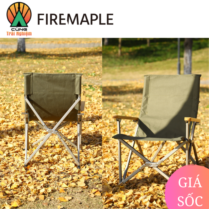 Ghế Xếp Dã Ngoại Dian có tựa Fire Maple FM-GHE-XL