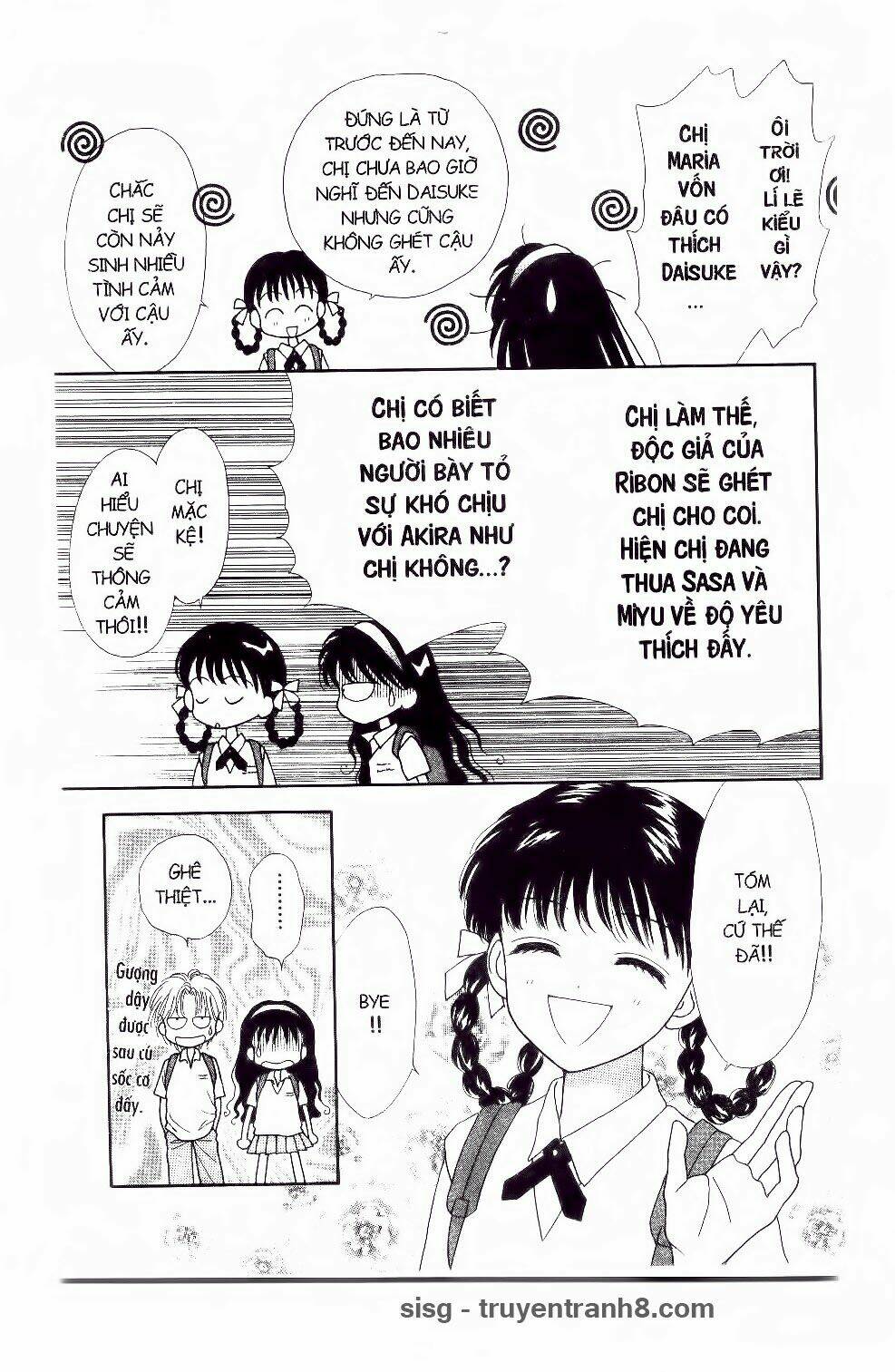 những cô bé bạc hà chapter 17 36