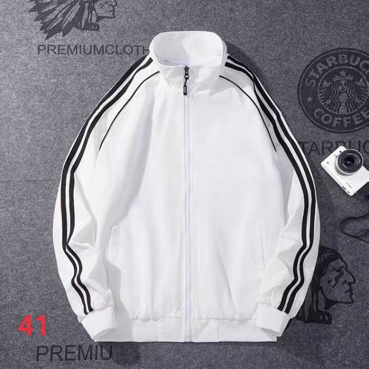 Áo khoác dù nam nữ, phối họa tiết thời trang cao cấp Obok Fashion mẫu mới nhất MS41