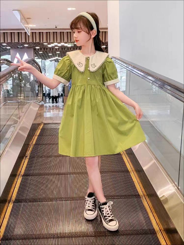 DIYIWEI Váy mùa hè cho bé gái 2023 Hàn Quốc Váy mùa hè cho trẻ em