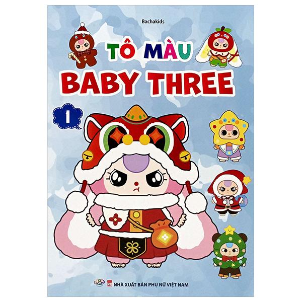 Sách - Tô Màu Baby Three 1