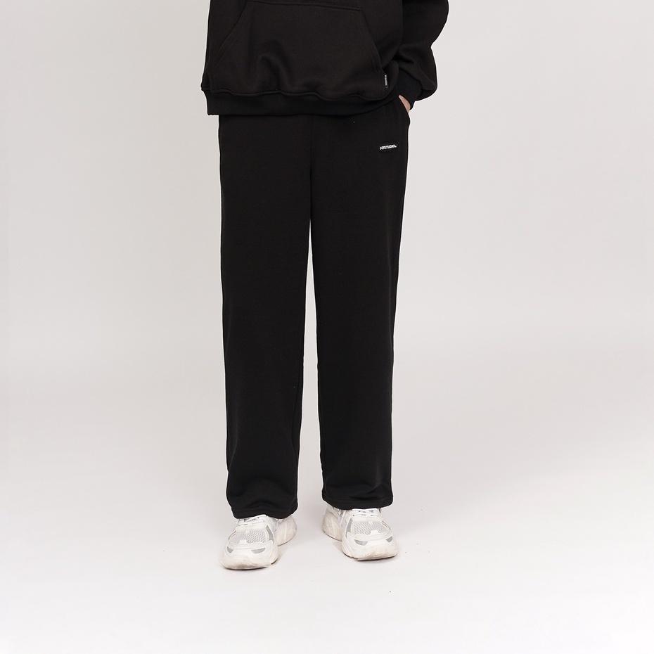 Quần Nỉ ống rộng N7 basic pants suông nam nữ Local Brand