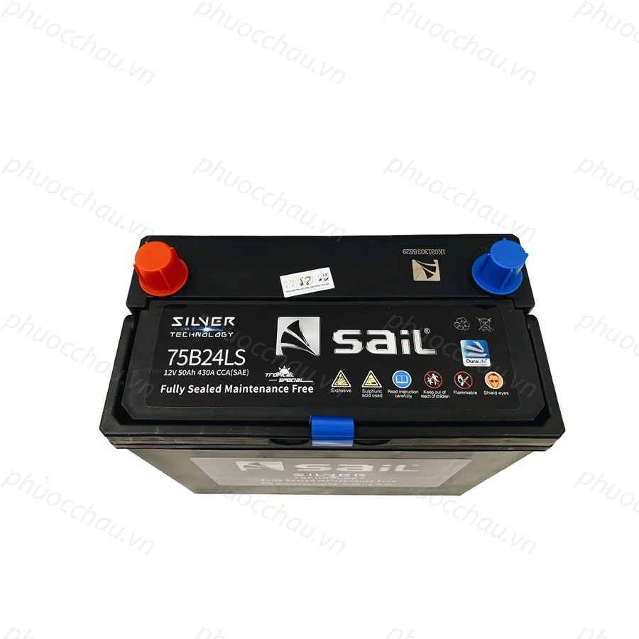 Ắc Quy SAiL MF 75B24L/LS (12V - 50Ah)