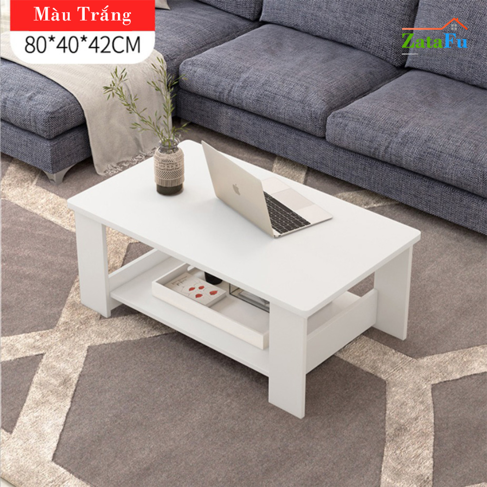 Bàn Trà Sofa Gỗ 2 Tầng BSF-03