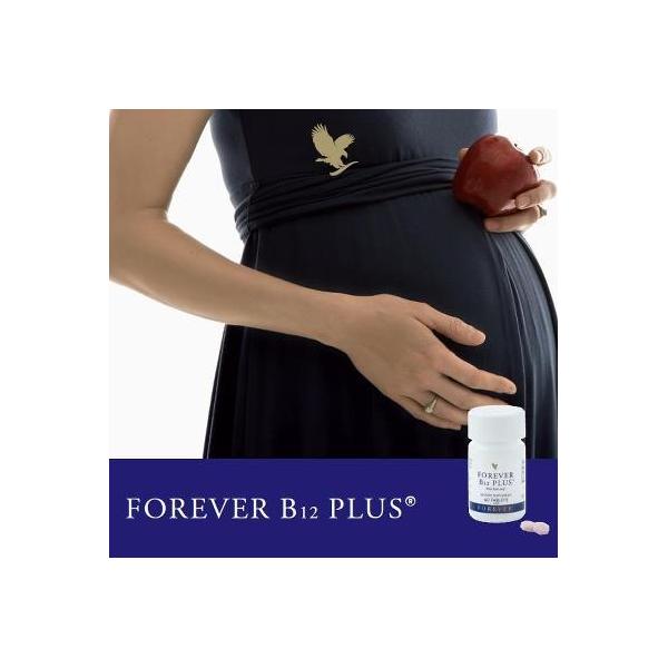 Combo 2 hũ Forever B12 Plus – kết hợp vitamin B12 và Acid Folic-60 viên/hũ