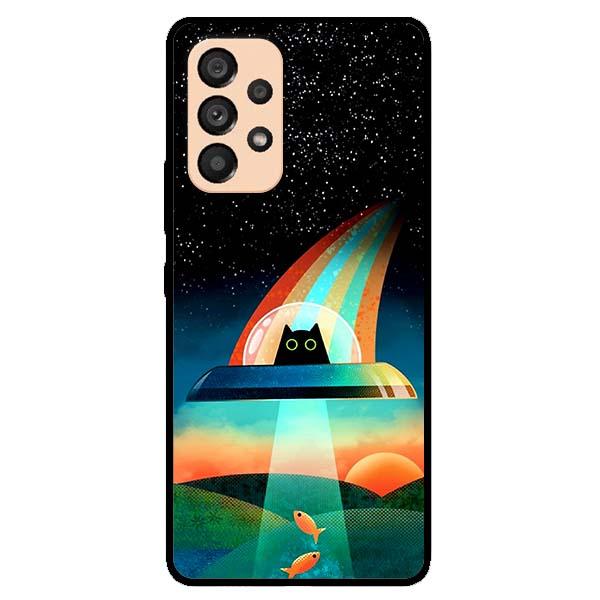 Ốp lưng dành cho Samsung Galaxy A23 / A33 5G / A53 5G / A73 5G - Mèo Hành Tinh