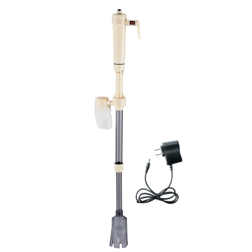 Máy Hút Đáy, Vệ Sinh Hồ Cá Jeneca AS-615B Chạy Pin Và Điện