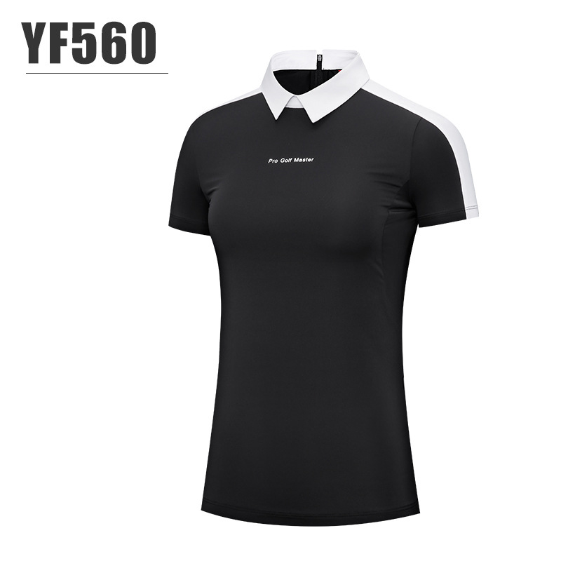 Polo golf nữ chính hãng PGM - YF560 - Style mạnh mẽ, cá tính vượt trội - Phù hợp với những cô nàng mê golf