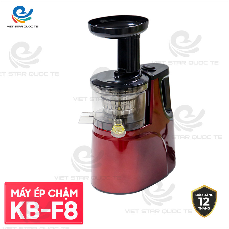 Máy Ép Chậm Trái Cây, Rau Quả KB-F8, Dung Tích 500Ml, Công Suất 150W, Giữ Nguyên Hàm Lượng Dinh Dưỡng - Hàng Chính Hãng