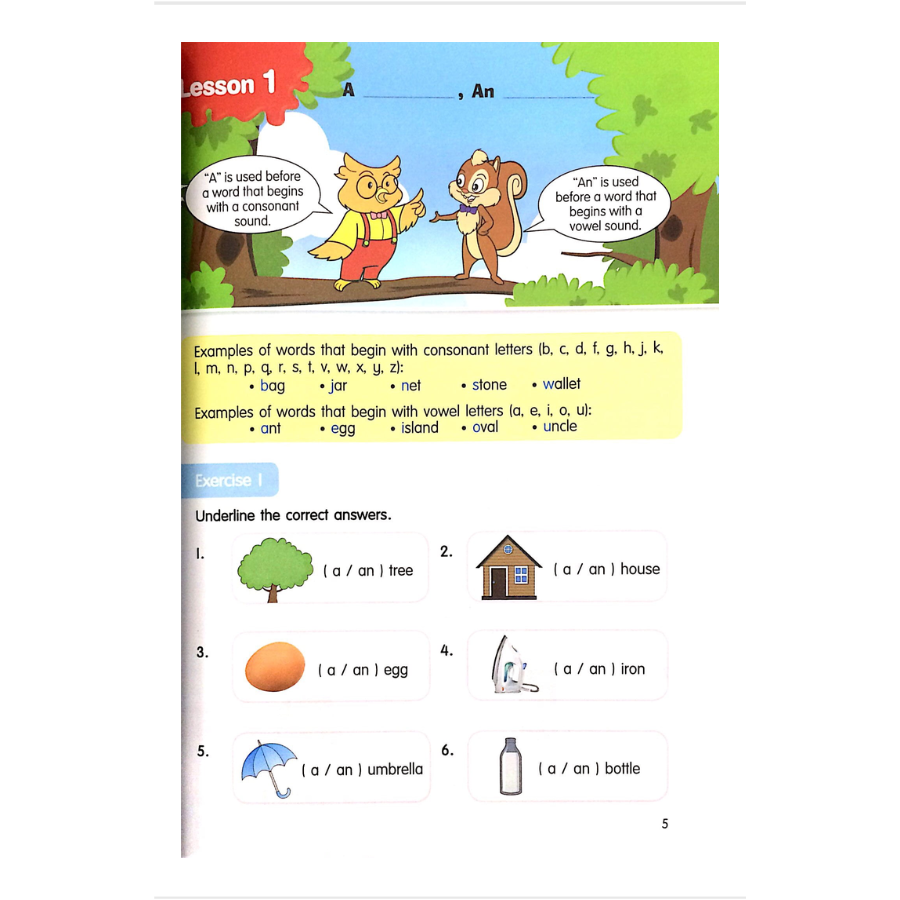 Exploring Grammar: Step By Step - Book 1 (Age 7 – 8)