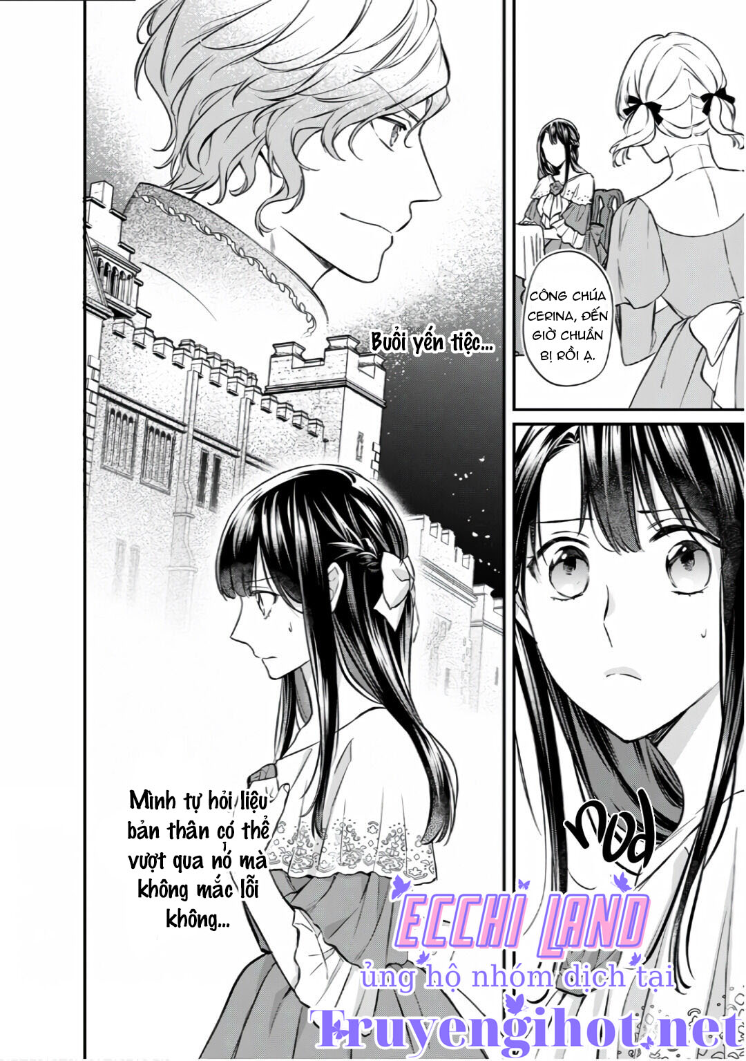 xuyên vào thế giới khác, trở thành thế thân cho công chúa rồi bị bạo chúa mang đi chapter 4.2 15