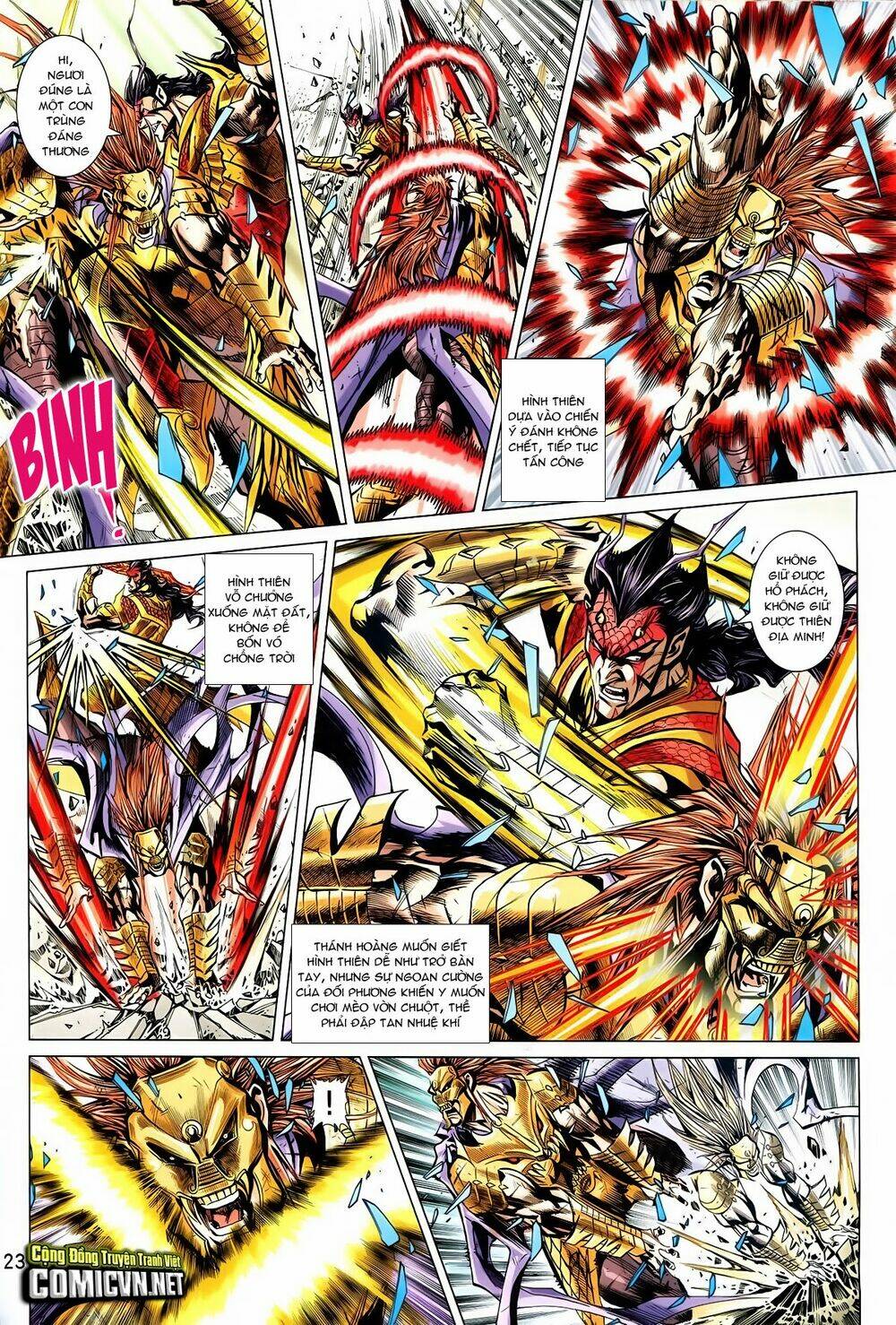 thần binh vấn thiên chapter 31 21